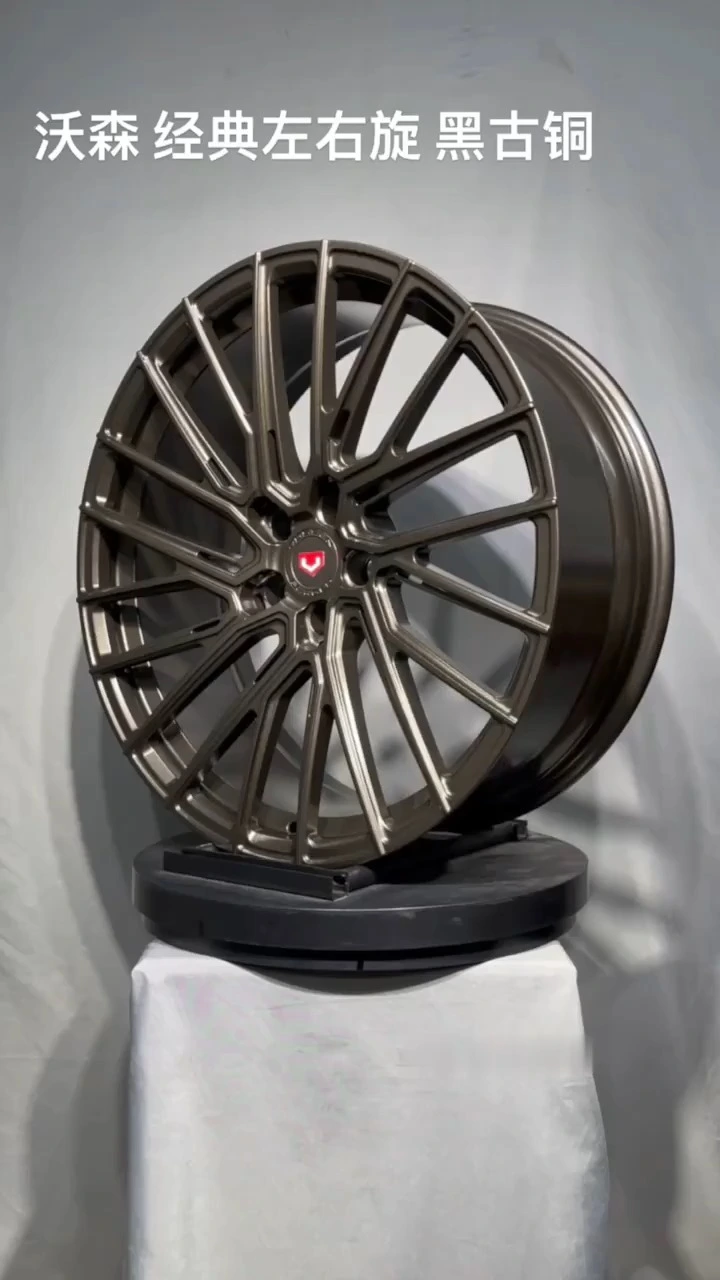 La moda personalizada muestra el sabor único de la personalización de ruedas de aluminio de alta gama. 1