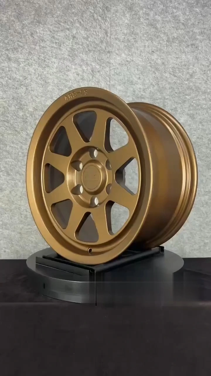 Ruedas ligeras forjadas de radios múltiples 1