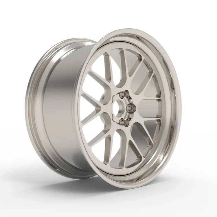 Nuevas ruedas forjadas de dos piezas diseñadas a medida para Benz Audi 1