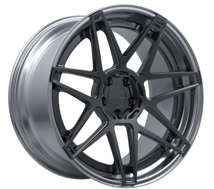 Roues doubles à six rayons en deux pièces forgées légères de haute qualité 1