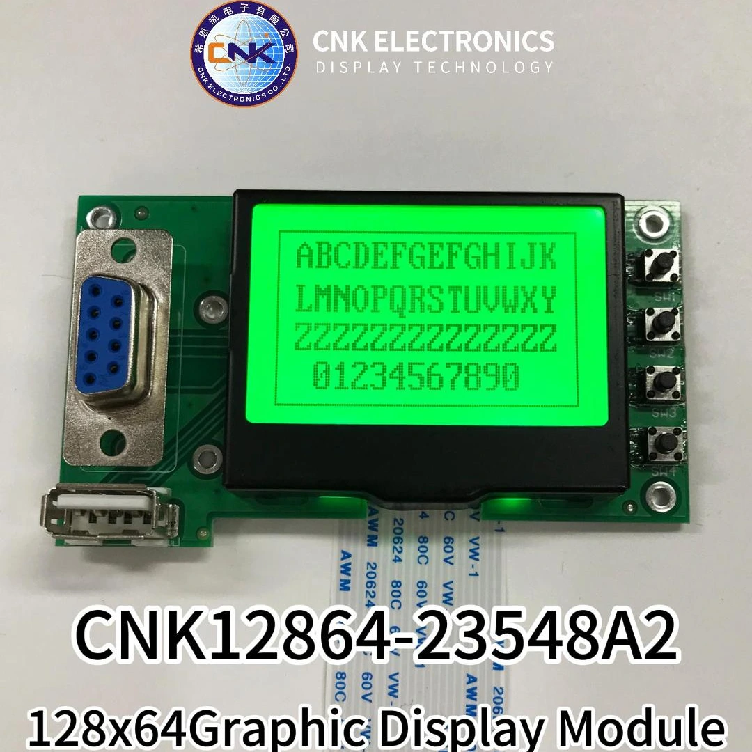 Visor LCD monocromático CNK SPI CNK12864-23548A2 1