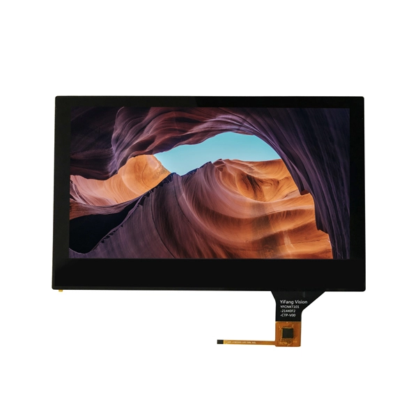 Tela LCD TFT CNK 1280 (RGB) x 800 CTP CNKT1010-23734A2 1