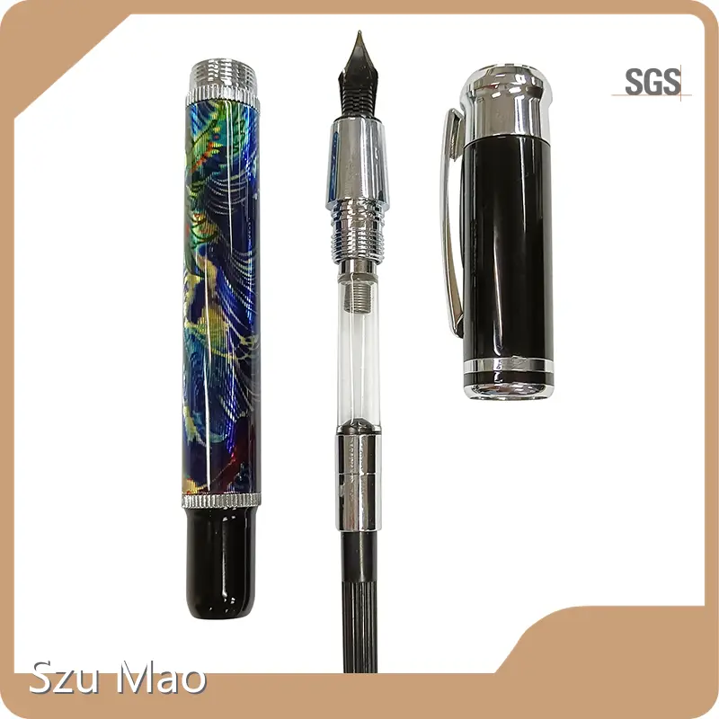 Metal Pens for Sale Brass + Acrylic - - Szu Mao 1