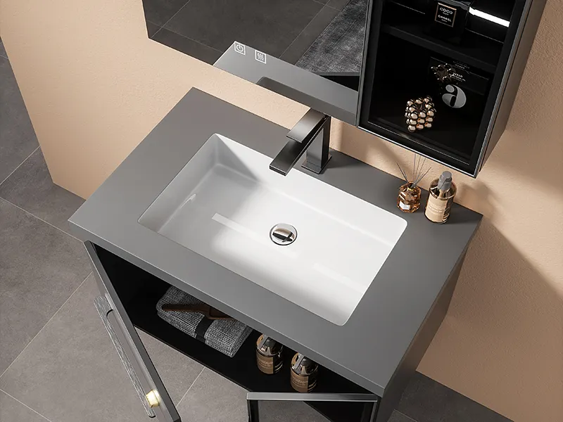 Aluminium Bathroom Cabinet 1 Set - - Yue Feifan-1 5