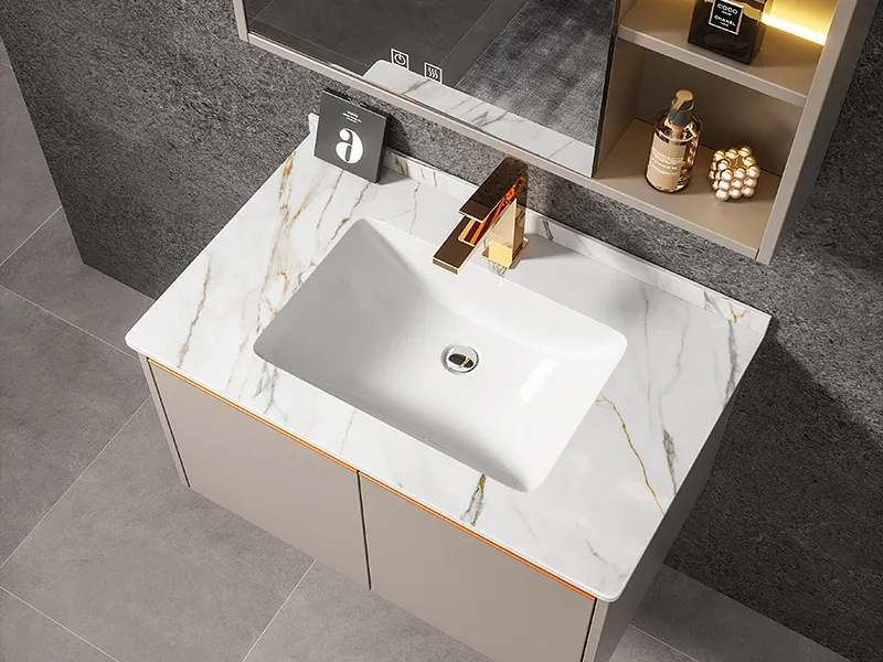 Aluminum Bathroom Mirror Cabinet Available by Yue Feifan 2