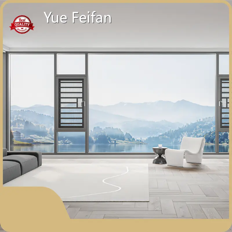 Yue Feifan Residential Aluminum Windows 6-10 Weeks Residential Aluminum WindowsFactory 1