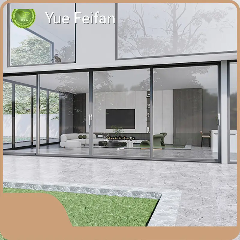 Yue Feifan Aluminum Sliding Glass Door Manufacturers 1 Set Aluminum Sliding Glass Door ManufacturersSuppliers 1