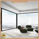 Aluminum Casement Windows BRIDGE CASEMENT WINDOWS a-121 - - Yue Feifan 1
