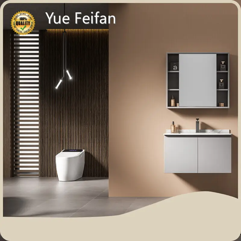 Yue Feifan Aluminium Bathroom Mirror Cabinet Available Aluminium Bathroom Mirror CabinetSupply 1