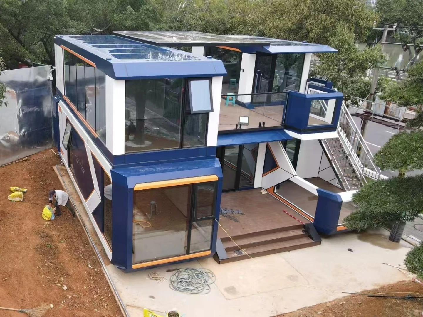 2story Space Capsule House 1