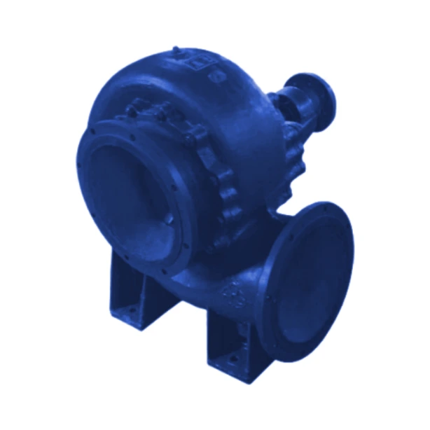 HW type vortex-casing flow-mixing pump 1