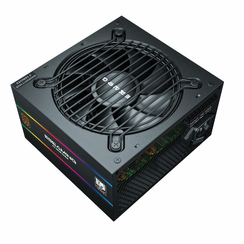 ESGAMING 750W Non Modular Power Supply with LowNoise 120mm Fan ATX PSU