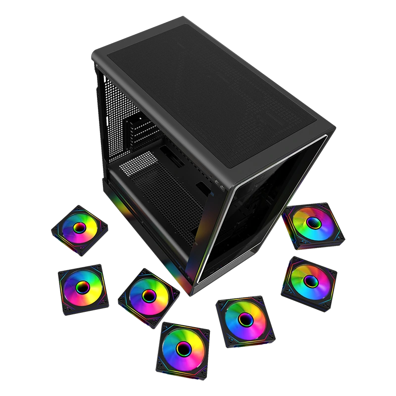 Unique Diy Gaming Pc Case ROKE 02 TG by ESGAMING 4