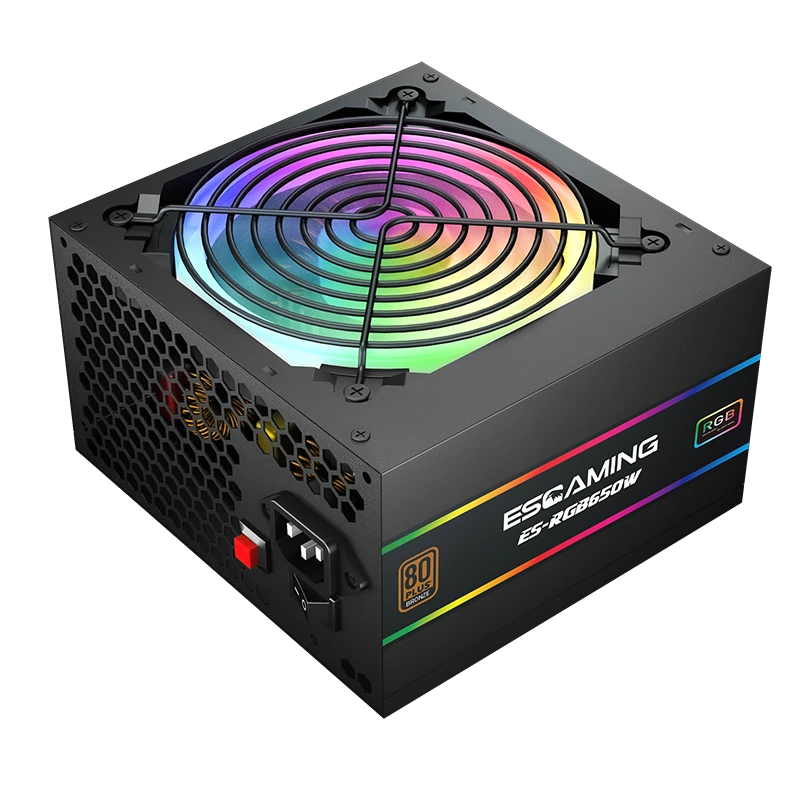 Essential pour le jeu Master ES650W Alimentation PC 1