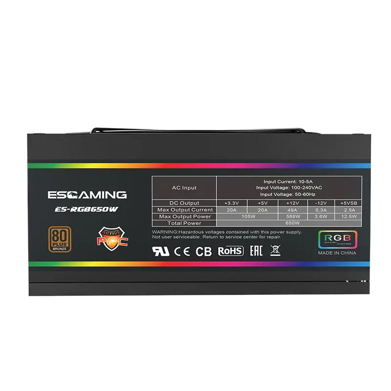 Quality Led Power Supply Supplier 7day by ESGAMING 7