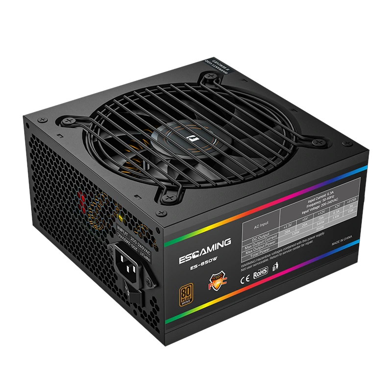 Essential For Game Master ES850W PC Power Supplies 1