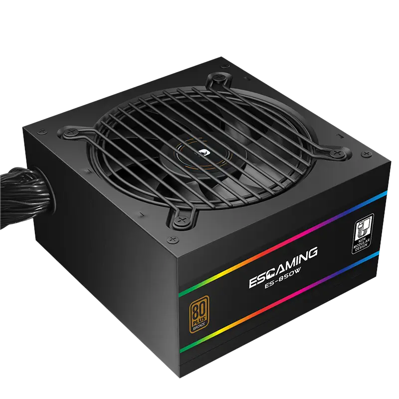 High - Efficiency Led Power Supply Supplier Black - - ESGAMING 8