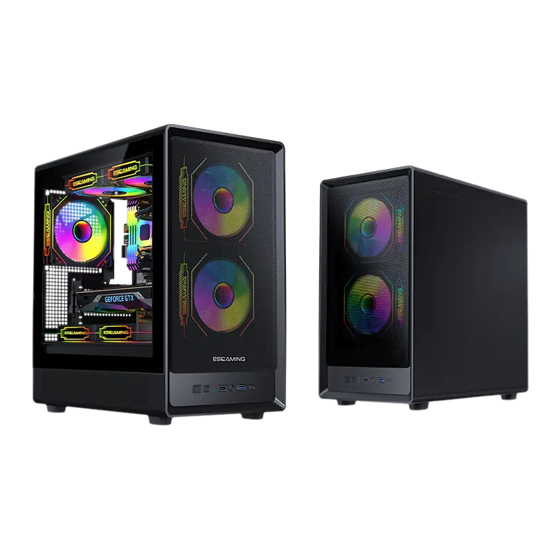 Custom Gaming Pc Case ROKE 02 MESH - - ESGAMING 2