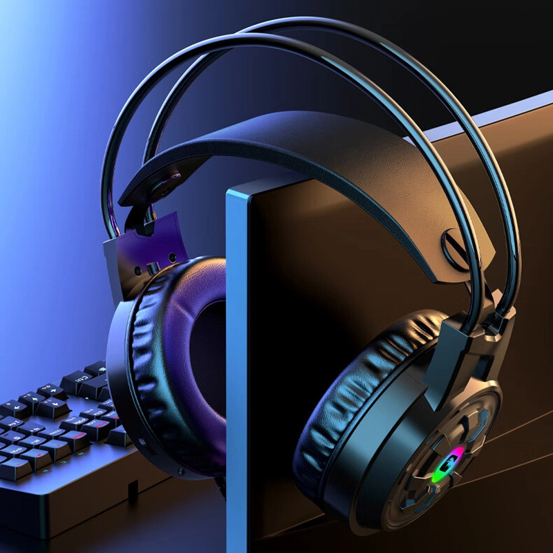 Fashion - Design Custom Gaming Headsets Black by ESGAMING 2