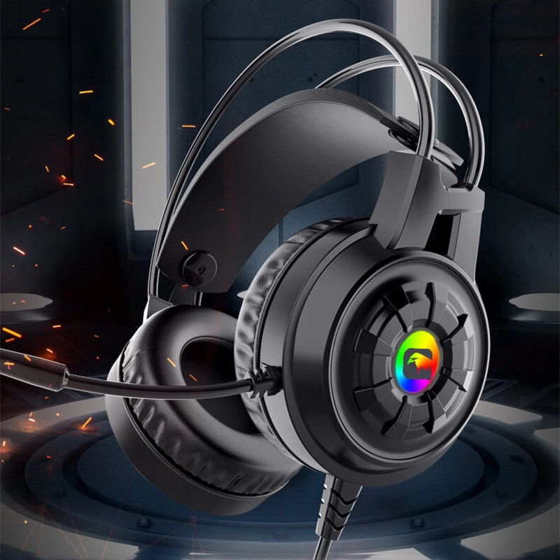 Fashion - Design Custom Gaming Headsets Black by ESGAMING 6