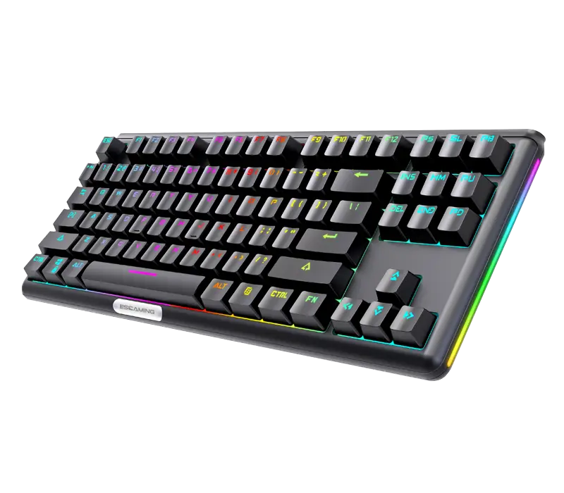 Premium Gaming Keyboard and Mouse Combo Black by ESGAMING 6