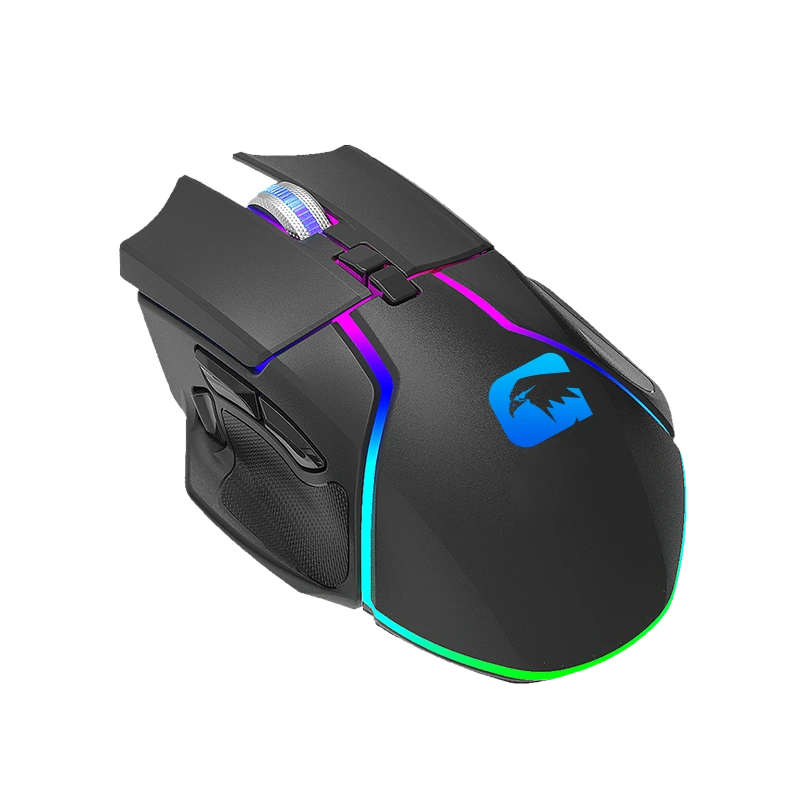 Gamer 6400 Ergonomie DPI réglable 7d RVB Gamie optique filaire Factory M M203 1