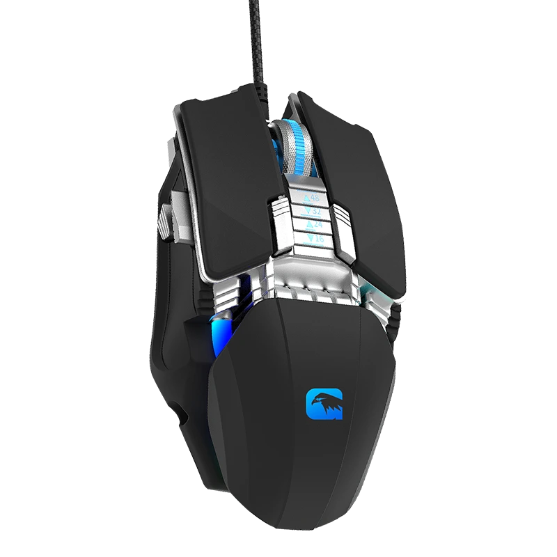 High - Sensitivity Gaming Keyboard and Mouse Combo Black - - ESGAMING 5