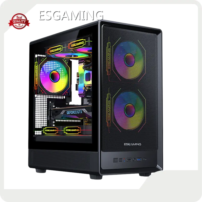 Custom Gaming Pc Case ROKE 02 MESH - - ESGAMING 1