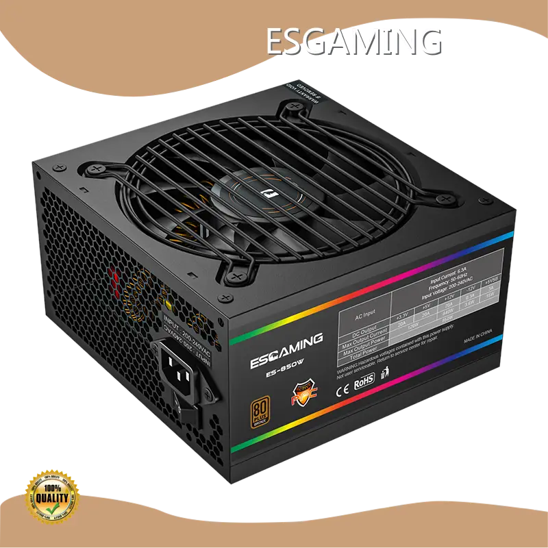 Led Power Supply Supplier Black by ESGAMING 1