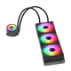 Brilliant Prism 360 Black One Key Divine Light Synchronous Water Cooling - 1 4