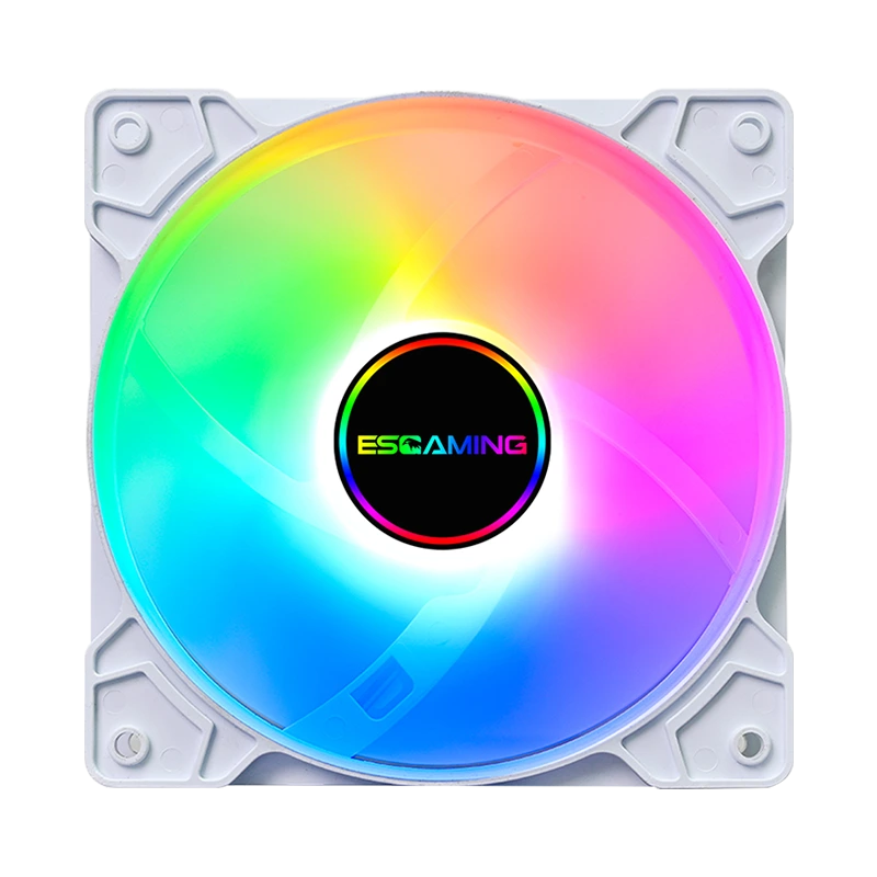 CUSTOMIZABLE INTERFACE HYDRAULIC BEARING 3PIN PMW 4PIN PRISM ARGB PC FAN 120MM RGB01 1