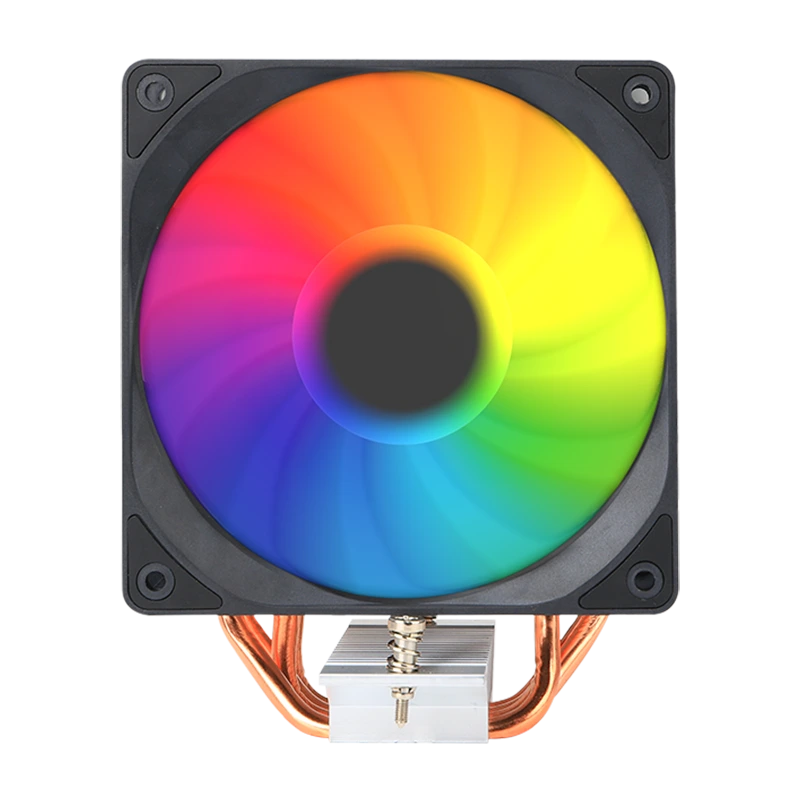Radiateur de tour en gros 120 mm Single Tower 4 Pipes Gaming CPU Air refroidisseur pour plusieurs plates-formes B400S 1