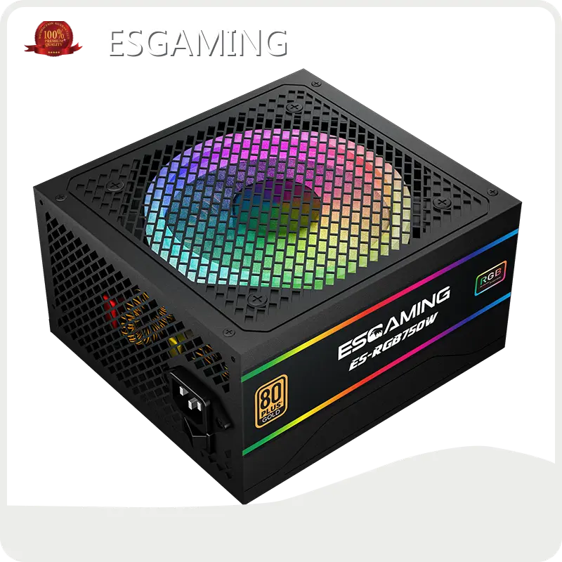 Power Supply Manufacturers Black - - ESGAMING 1