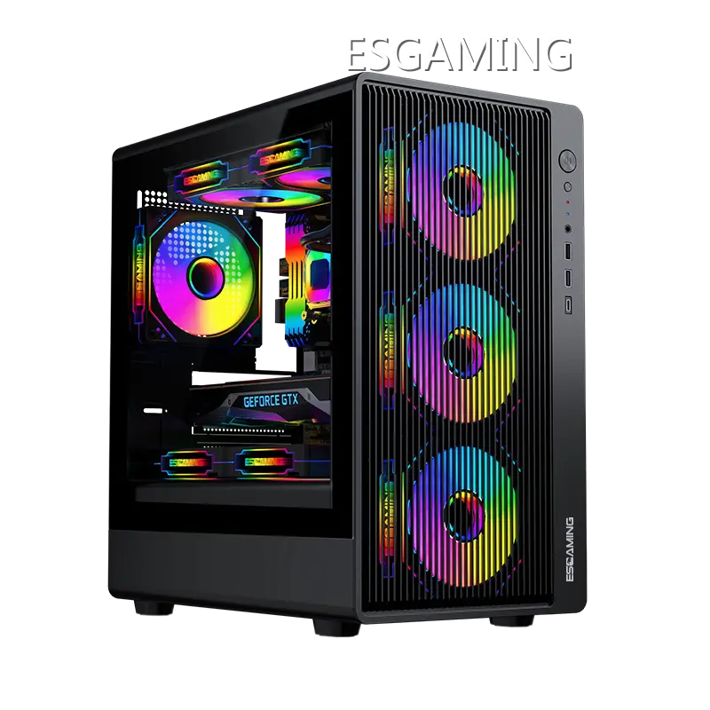 Large - Quantity Wholesale Pc Cases ROKE 01 - - ESGAMING 1