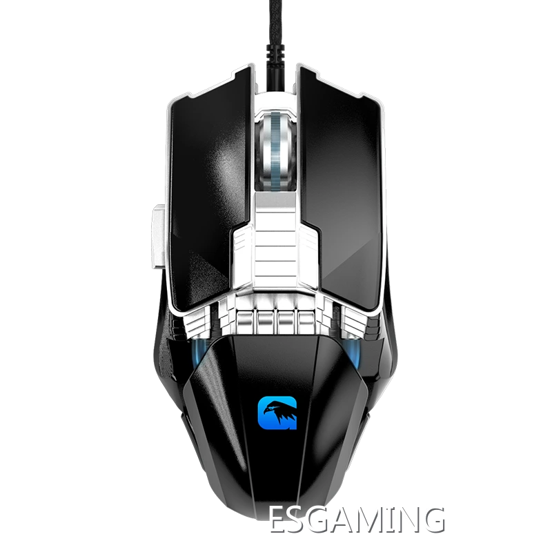 High - Sensitivity Gaming Keyboard and Mouse Combo Black - - ESGAMING 1