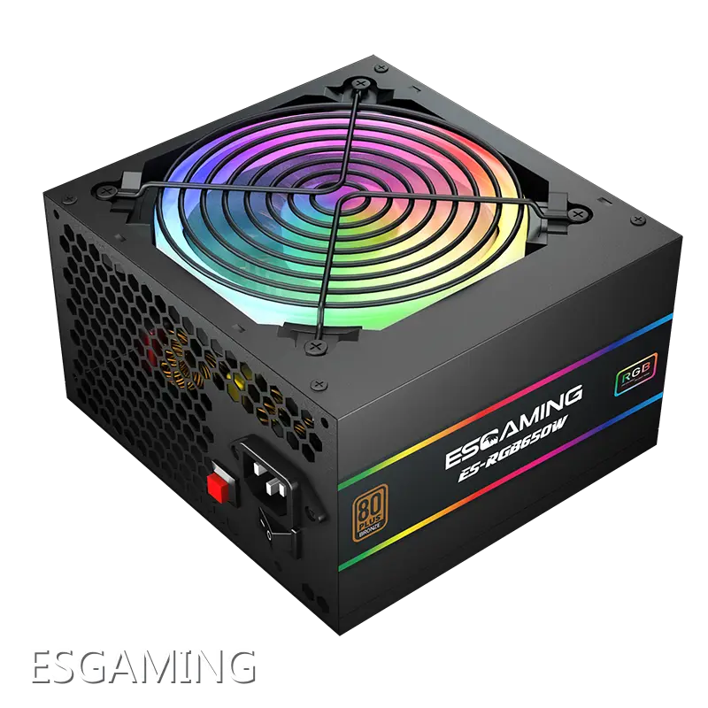 High - Capacity Personal PC Supplier ES650W - - ESGAMING 1