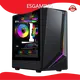 Sleek Cool Gaming Pc Cases Black by ESGAMING 1