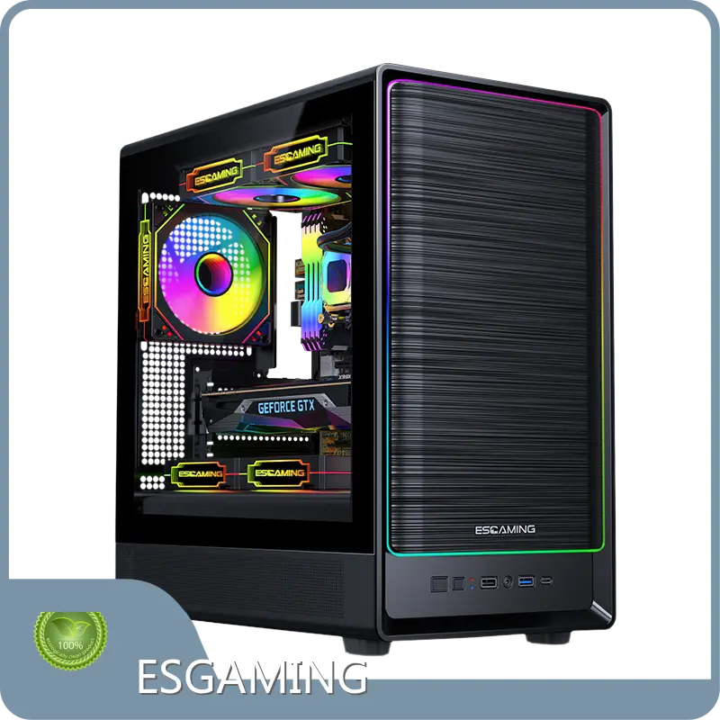 Reputable Pc Case Manufacturers Black by ESGAMING 1