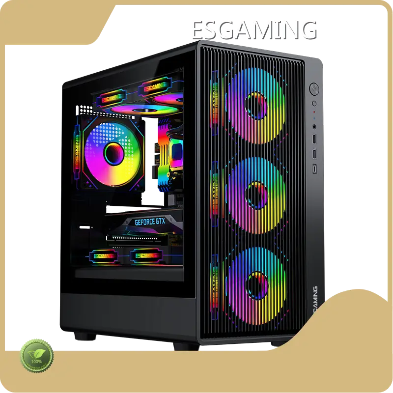 Stylish Good Pc Cases Black by ESGAMING 1