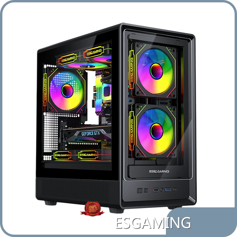 Unique Diy Gaming Pc Case ROKE 02 TG by ESGAMING 1