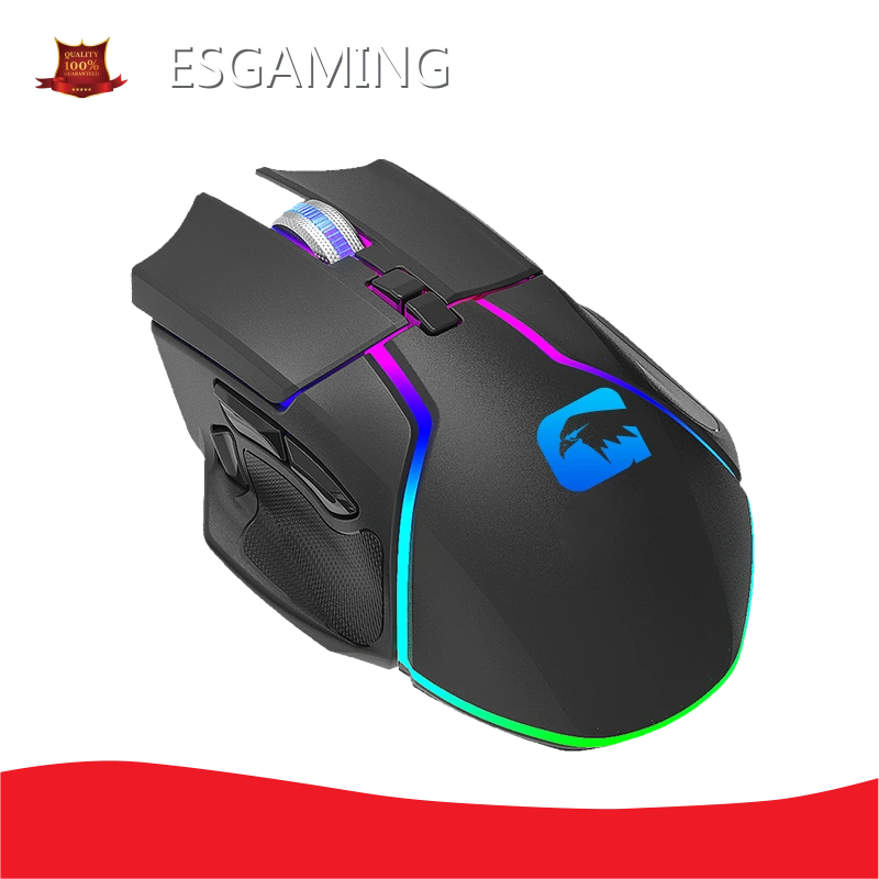 E - sports - Oriented Good Gaming Keyboard and Mouse Combo Black 1