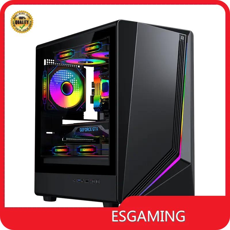 Minimalist Pc Case Black by ESGAMING 1