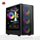 Customizable Custom Gaming Pc Case Black by ESGAMING 1