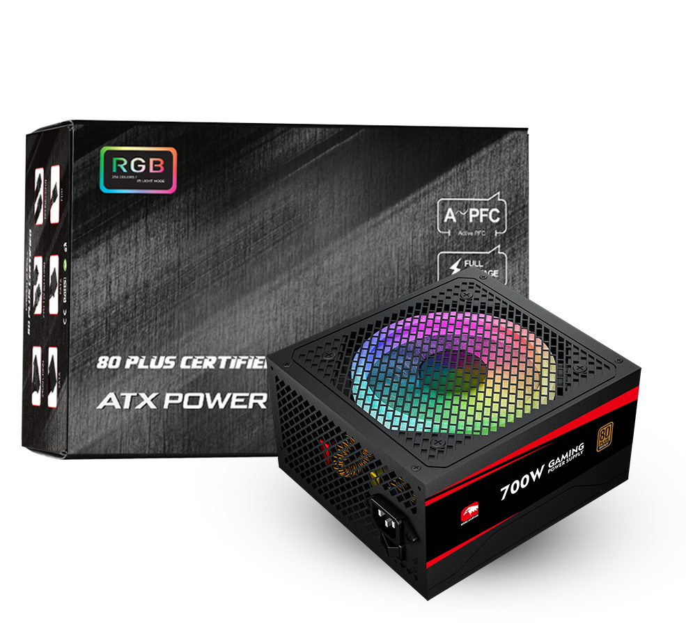 コンパクト700W 80+ブロンズ 140×150×86mm ゲーミングATX PC電源
