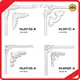Polyurethane Decorative Mouldings Light Weight... - - JINYUAN 1