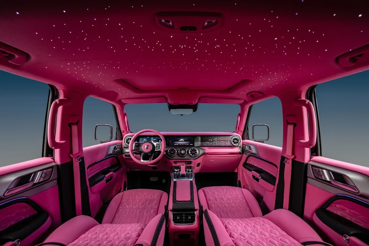 Внутреннее освещение автомобиля Starlight Headliner для модификации автомобиля 1