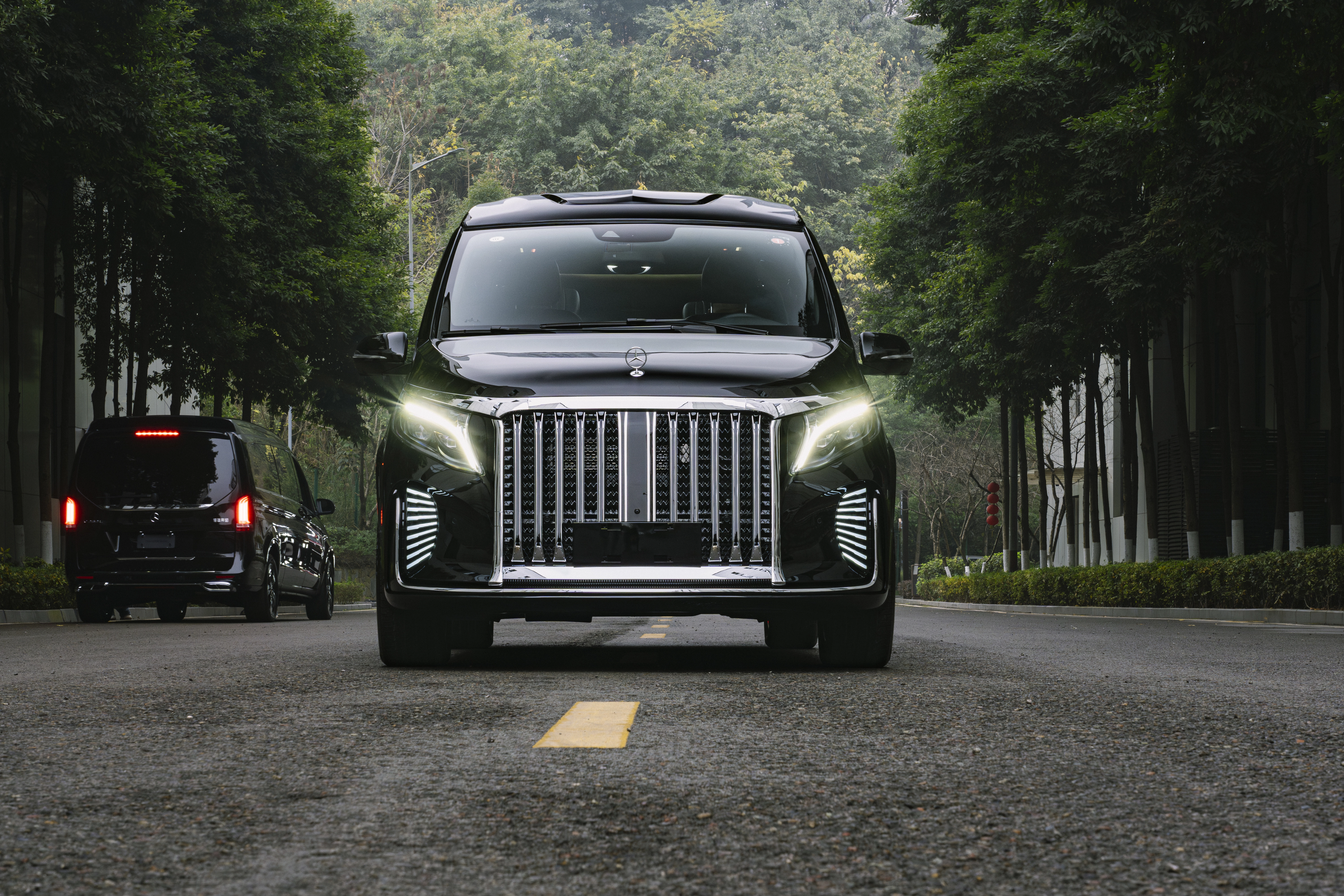 Benz L-Class MPV & Модификация Минивэн Rocars Executive/Phoenix/Kinrin 1