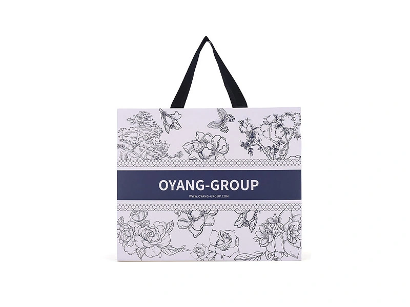 large-capacity Durable Reusable Paper Shopping Gift Bags With Handles 1