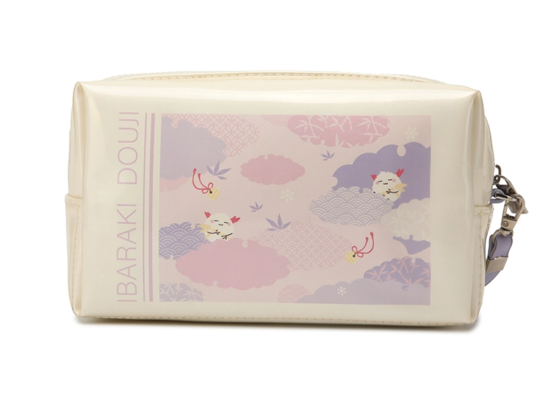 Bolsa de tocador de material portátil PVC+PU de gran capacidad Ligero 1