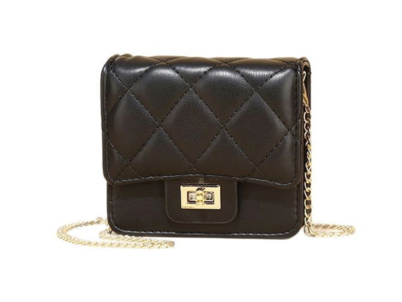 Cross-Body PU Leather Handbag with Chain for Ladies 1